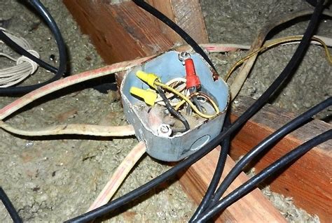 putting junction box in attic|are junction boxes legal.